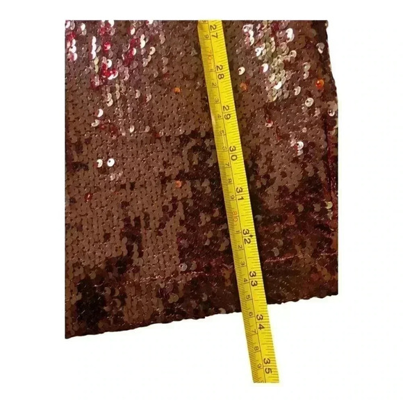 NWT Lulus Luster of Life Burgundy Sequin Backless Bodycon Dress, Small, NYE - Picture 14 of 16